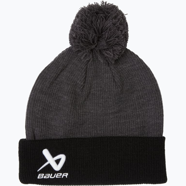 Bauer Hockey 2Tone Knit Pom mössa Svart