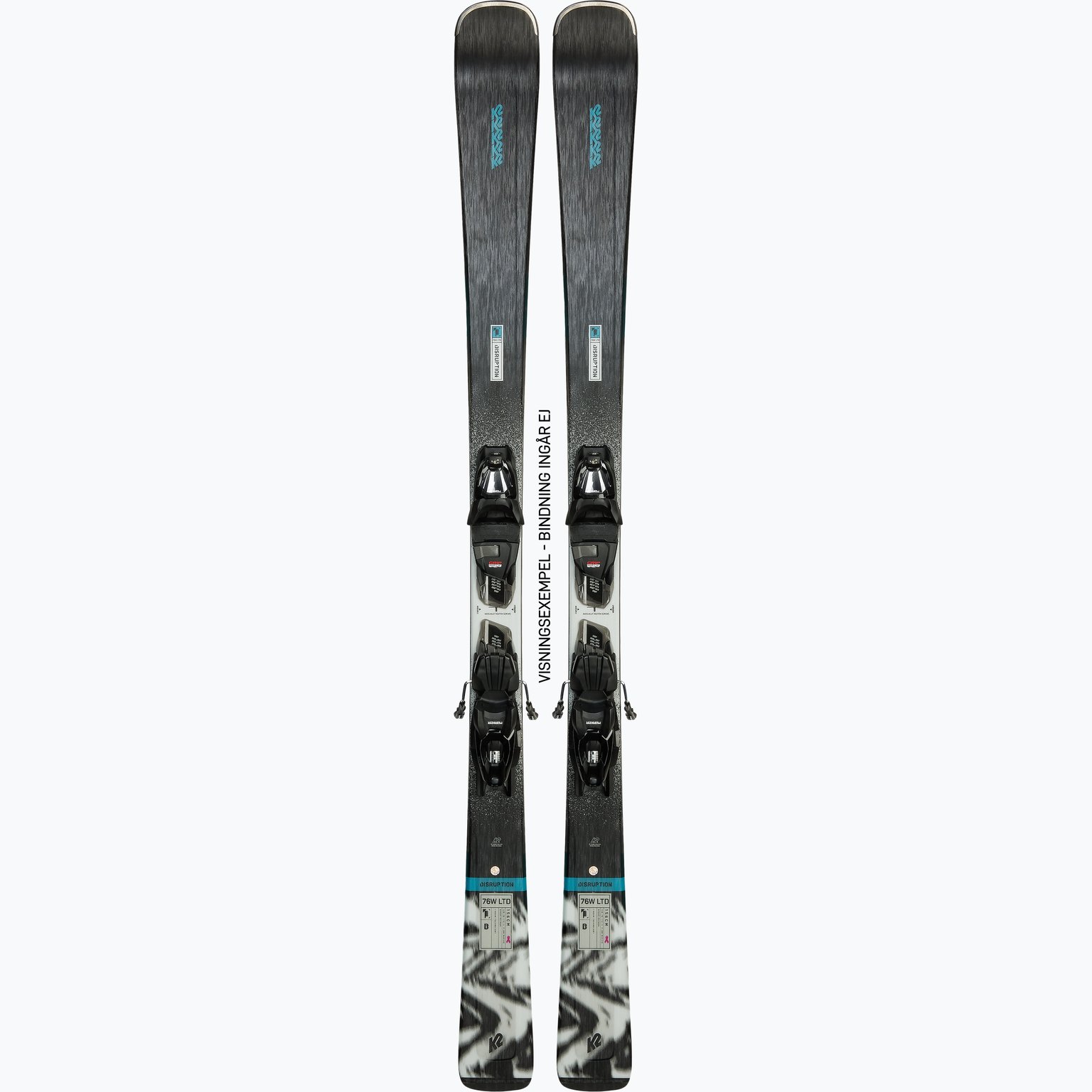 K2 Sports Disruption 76 LTD W alpinskidor Svart