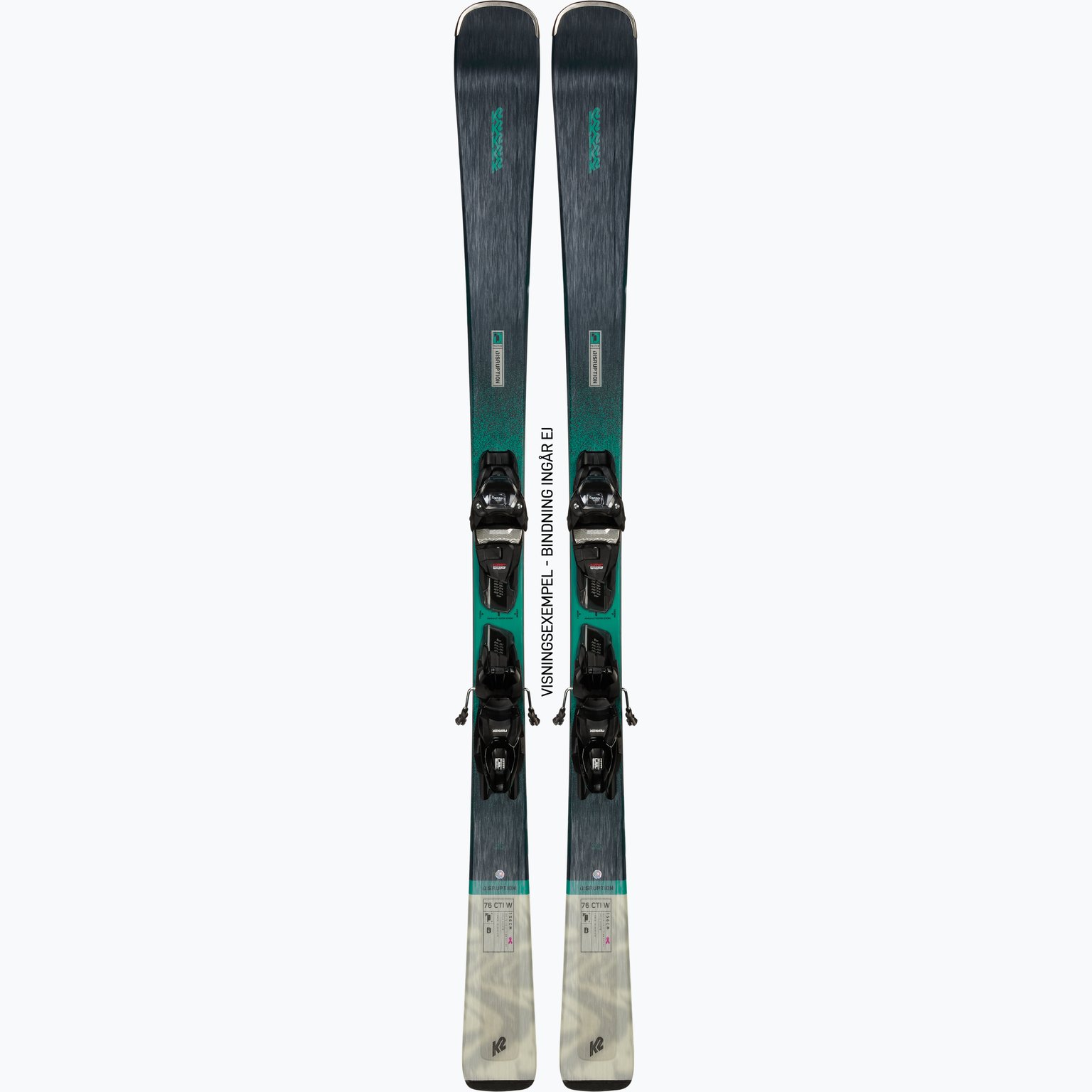 K2 Sports Disruption 76 CTI W alpinskidor Svart