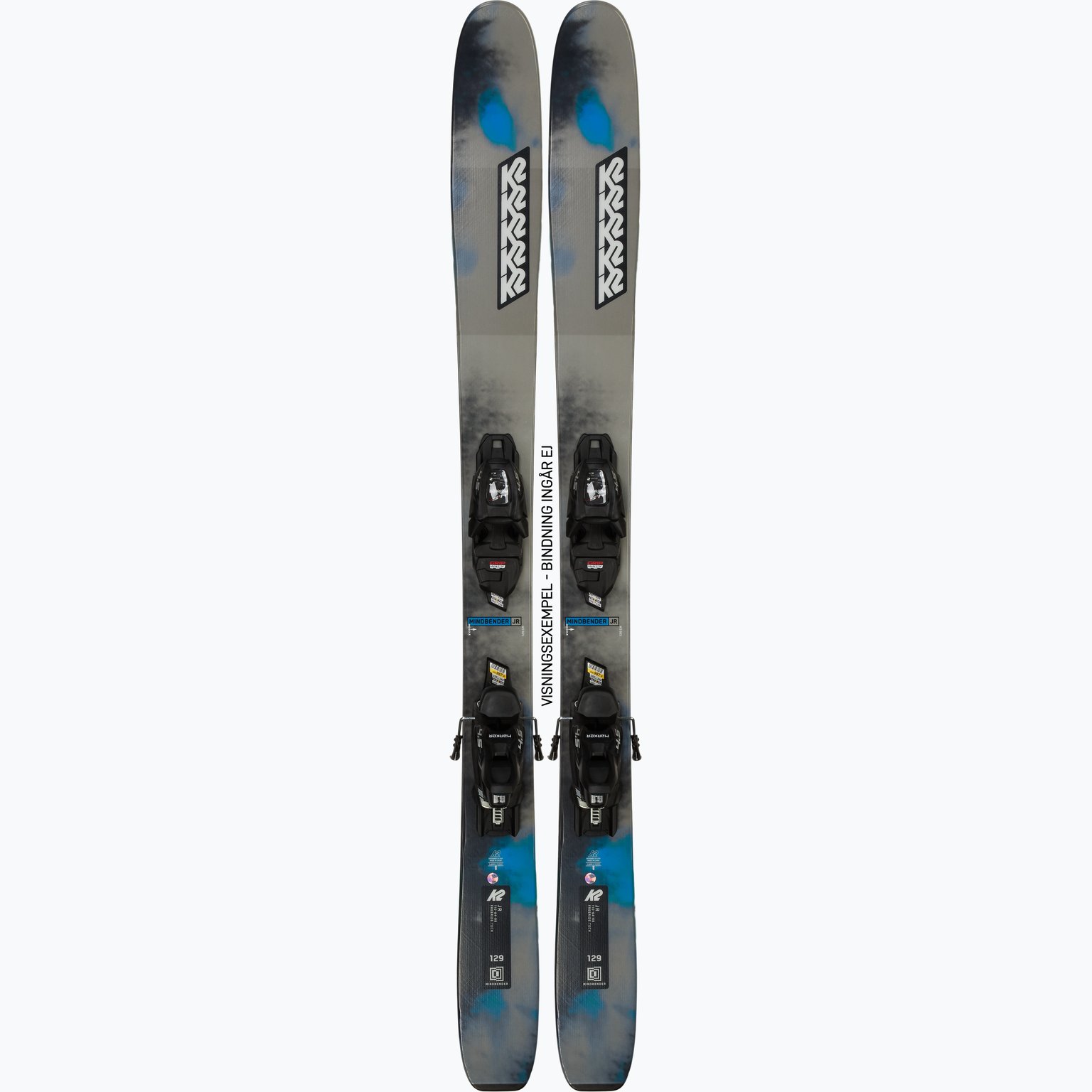 K2 Sports Mindbender 119-129 JR alpinskidor Grå