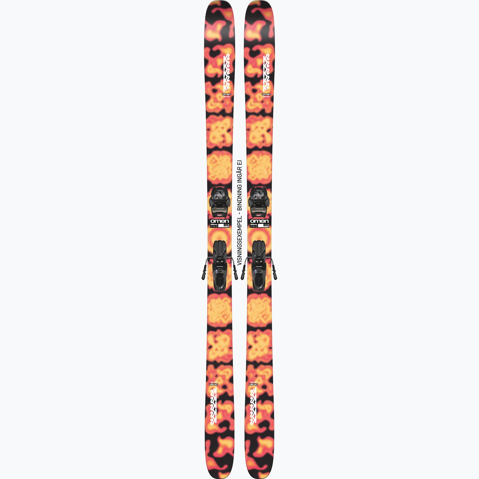 K2 Sports Omen 85 alpinskidor Orange