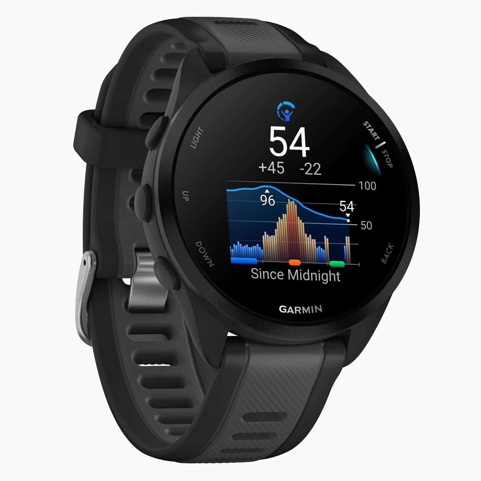 Garmin Forerunner 165 Music pulsklocka Svart