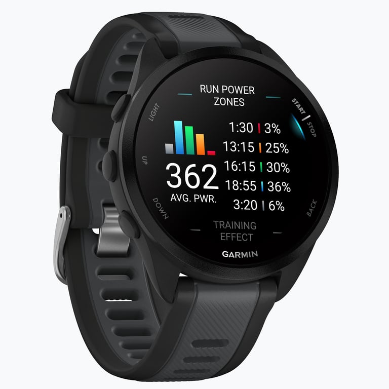 Garmin Forerunner 165 Music pulsklocka Svart