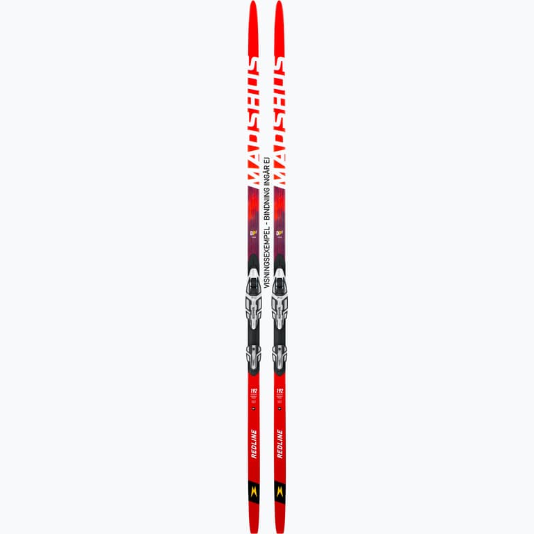 Madshus Redline DP2 längdskidor Röd