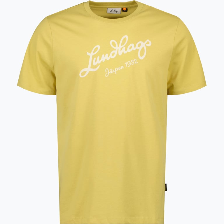 Lundhags Järpen Logo M t-shirt Gul