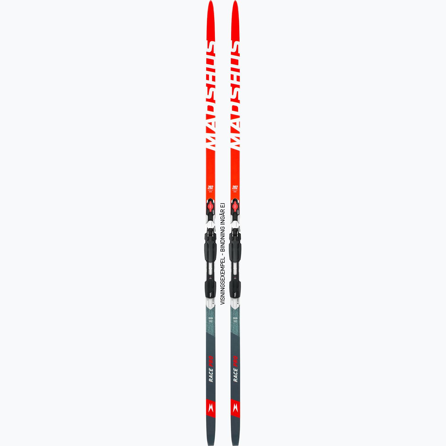 Madshus Race Pro Skin längdskidor Röd
