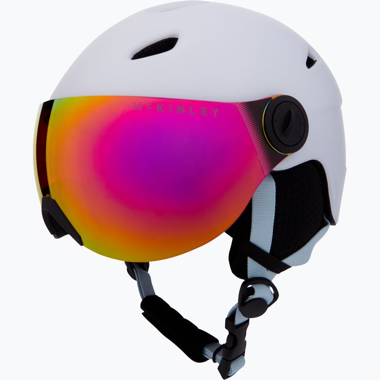 McKinley Pulse Visor Revo JR skidhjälm Vit