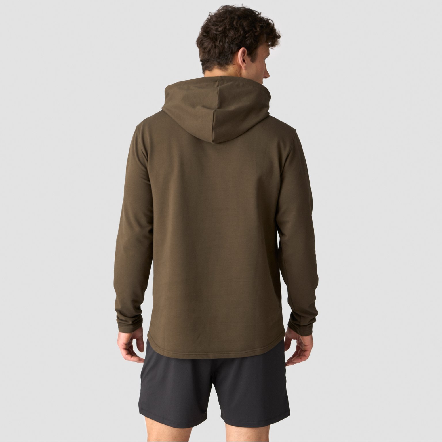 ICANIWILL Stride Hoodie M huvtröja Brun