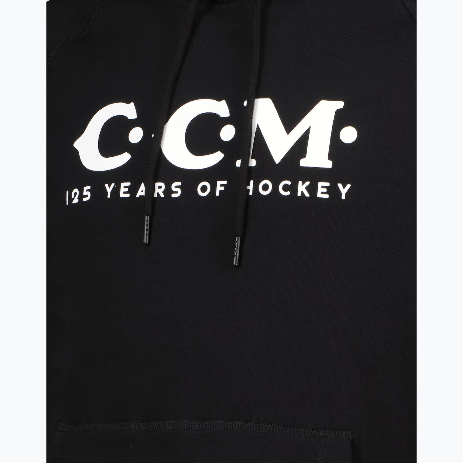 CCM Hockey 125 Anniversary Hoodie M huvtröja Svart