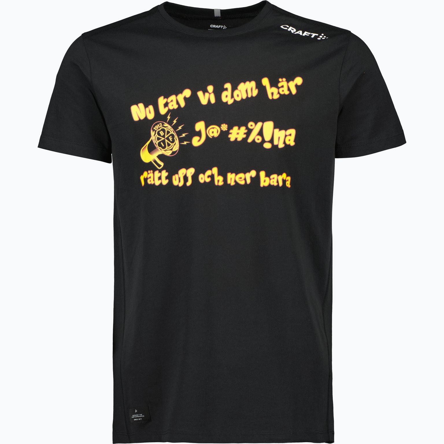 Brynäs IF NU TAR VI DOM M T-SHIRT Svart