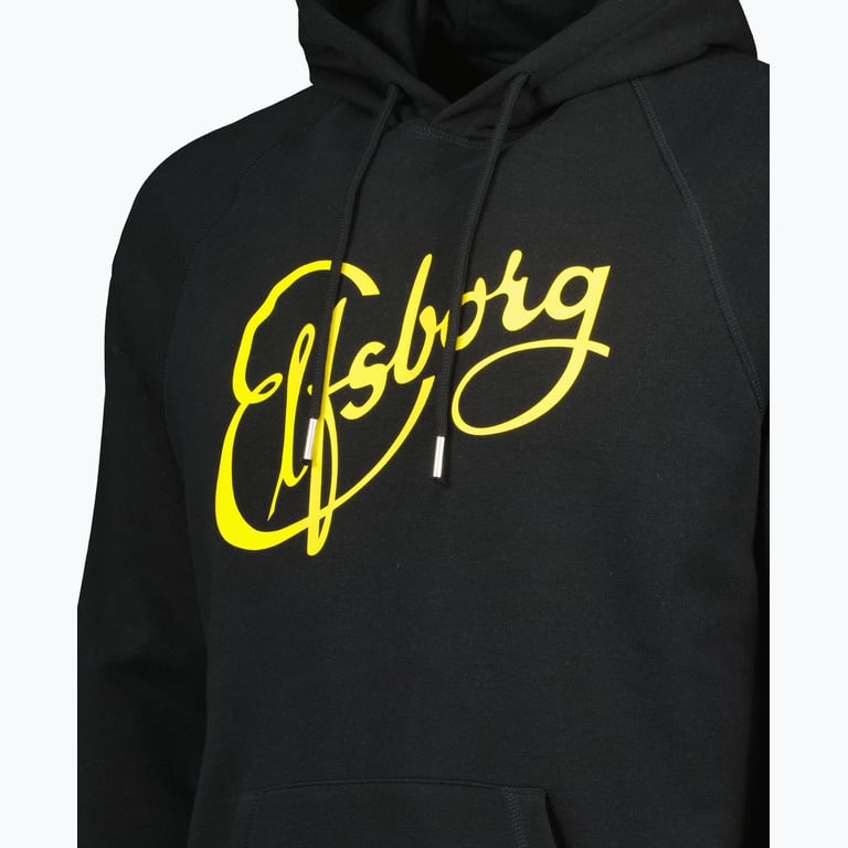 IF ELFSBORG LOGO HOOD SR  Svart