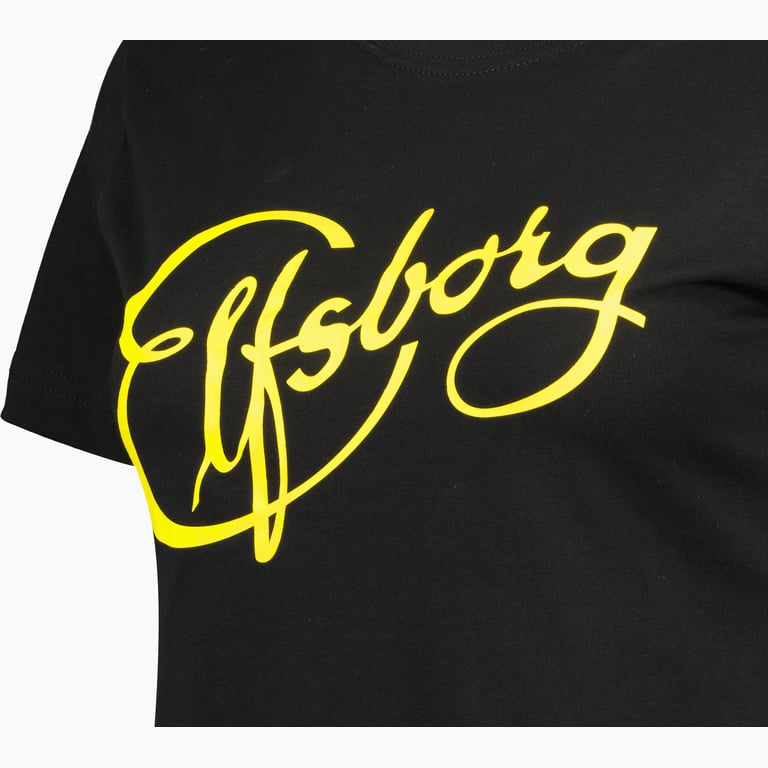 IF ELFSBORG LOGO TEE W Svart