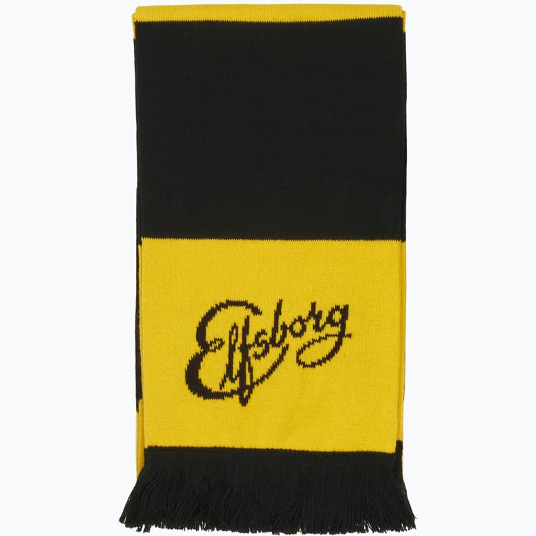 IF ELFSBORG Randig Halsduk Gul