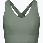 förhandsvisning ikon 4 för Energetics Simone Ribbed Medium Support sport-BH Grön