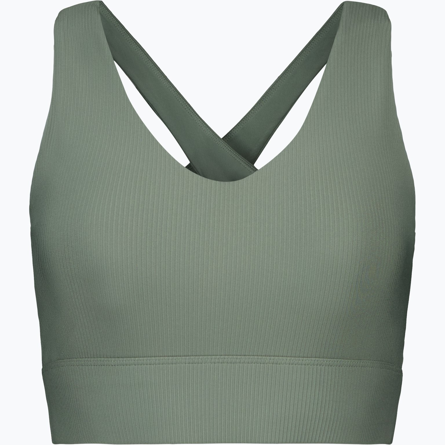 Energetics Simone Ribbed Medium Support sport-BH Grön