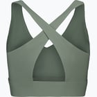 förhandsvisning ikon 5 för Energetics Simone Ribbed Medium Support sport-BH Grön