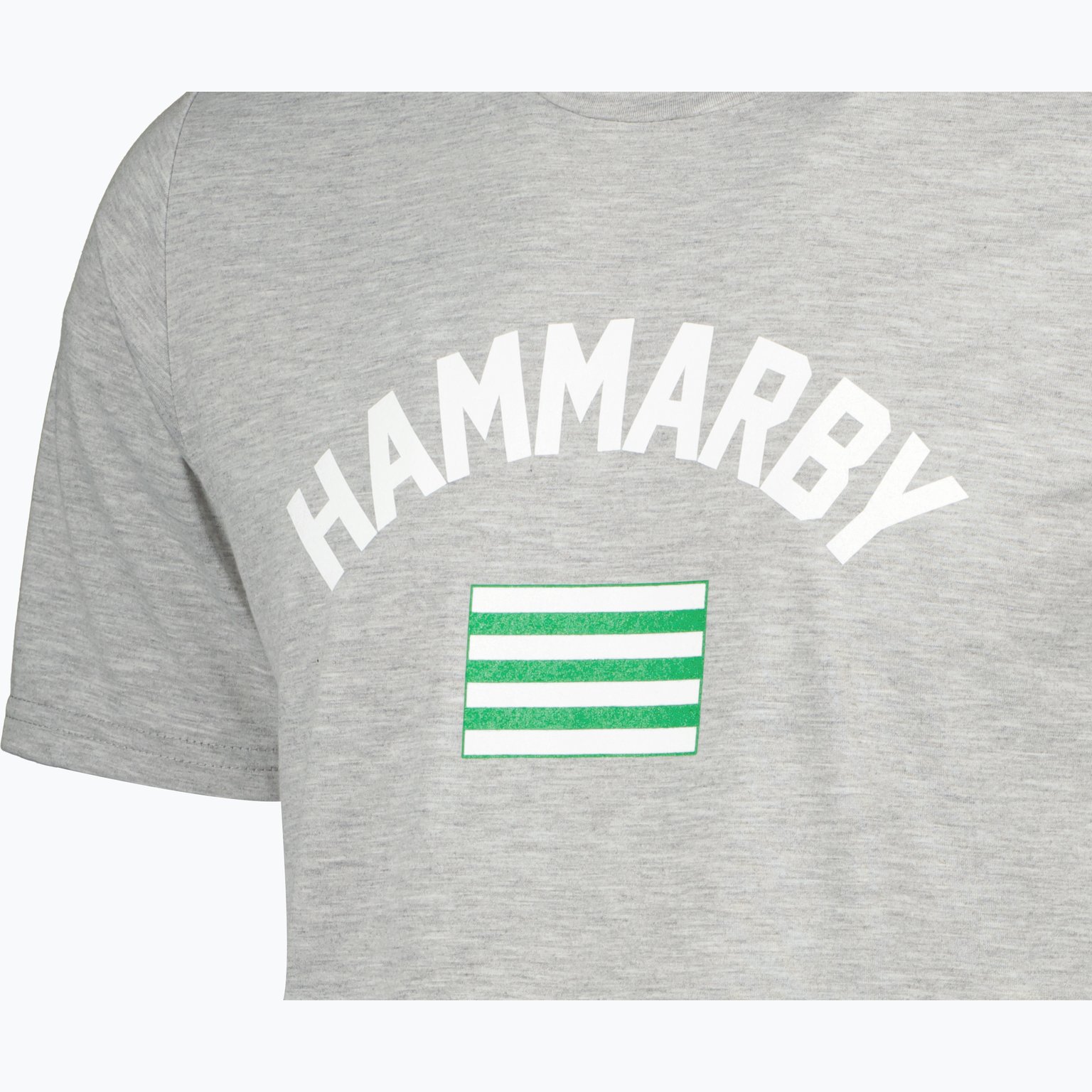 Hammarby FLAG T-SHIRT M Grå