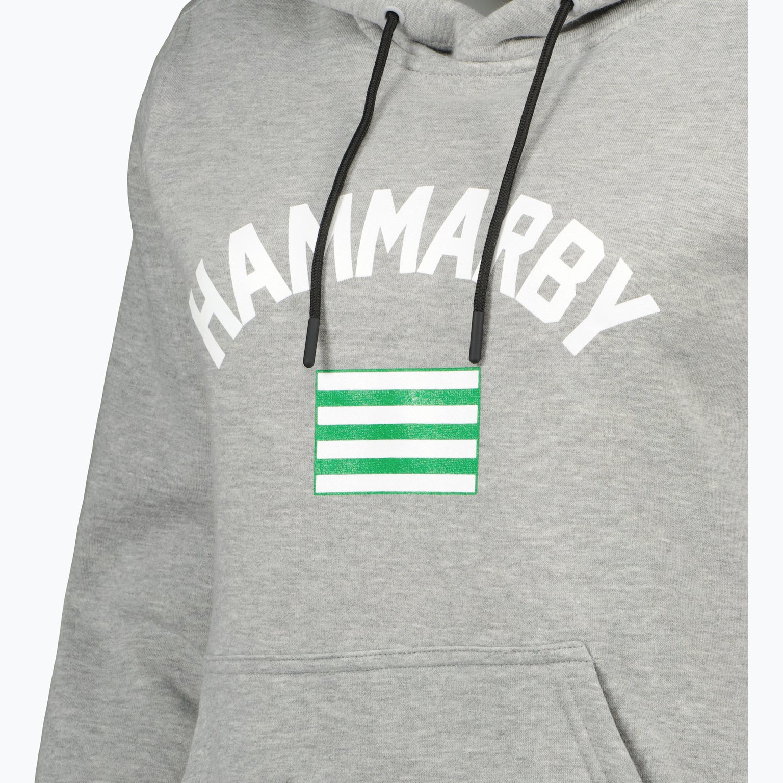 Hammarby FLAG HOODIE W Grå