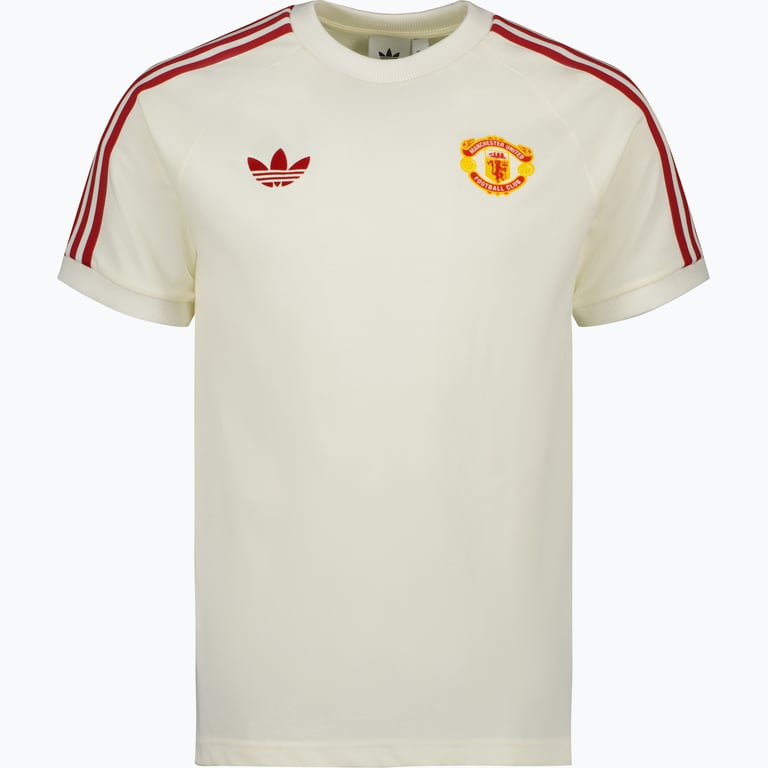 adidas Originals Manchester United Originals 3-stripes M t-shirt Vit