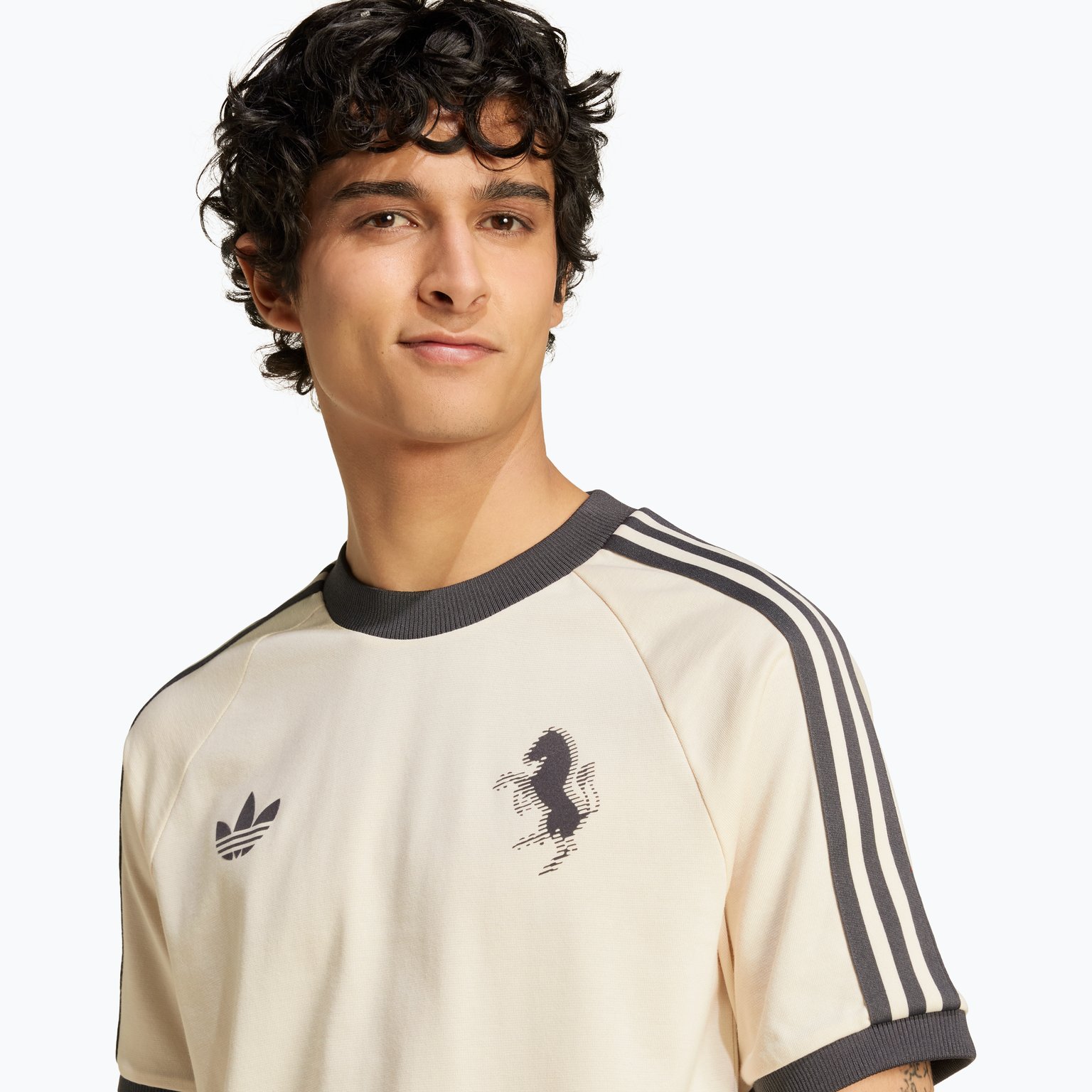 adidas Originals Juventus Originals 3-stripes M t-shirt Vit