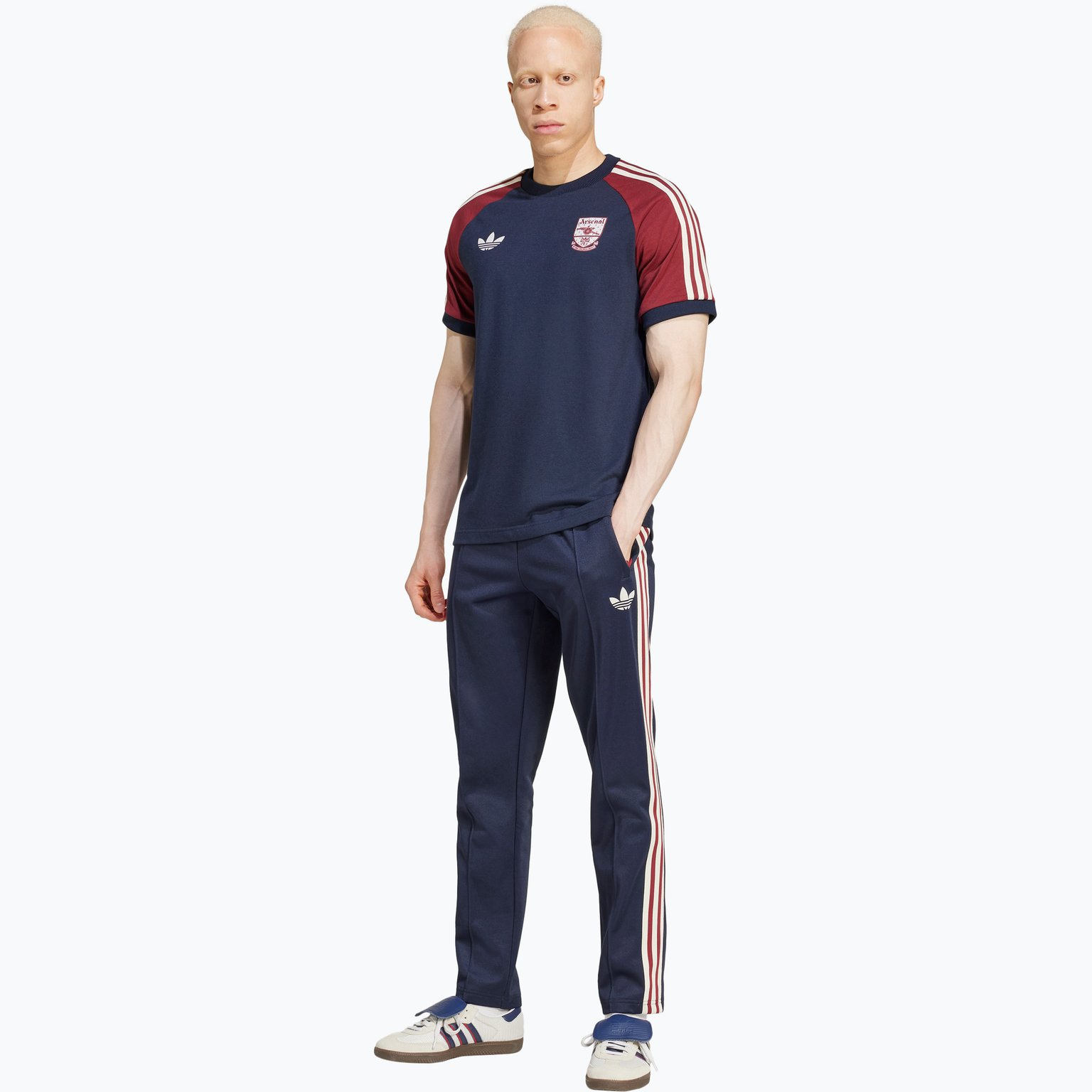 adidas Originals Arsenal FC Originals 3-stripes M t-shirt  Blå