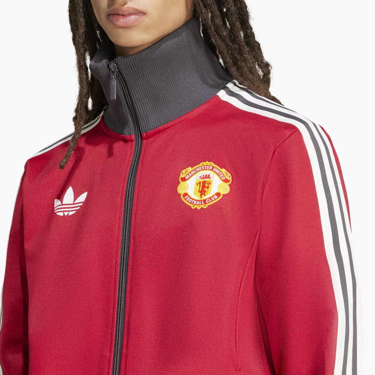 adidas Originals Manchester United Originals M träningsjacka Röd