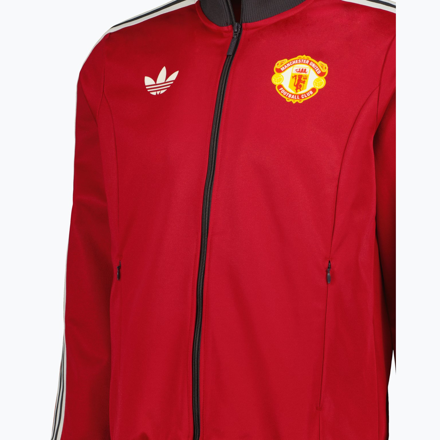 adidas Originals Manchester United Originals M träningsjacka Röd