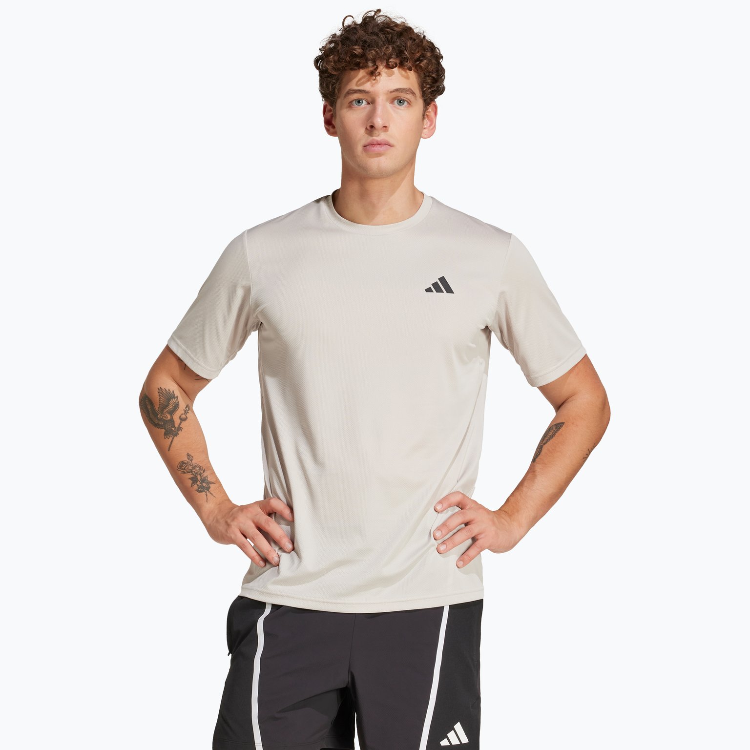 adidas Train Essentials M träningst-shirt Beige