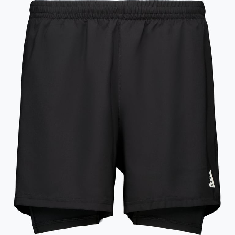 adidas Own The Run 2in1 M träningsshorts Svart