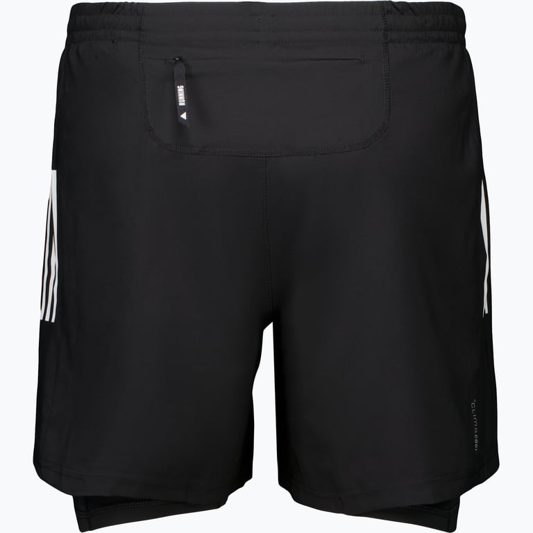 adidas Own The Run 2in1 M träningsshorts Svart