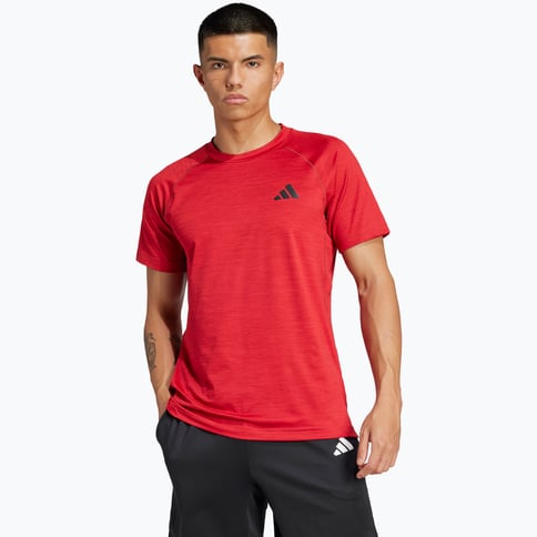 adidas Gym+ Small Logo M träningst-shirt Röd