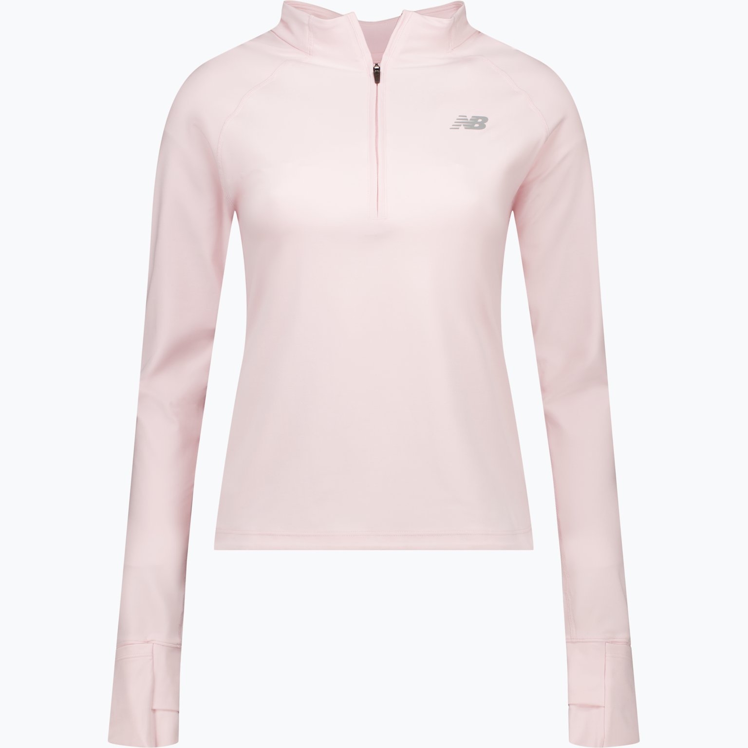 New Balance Harmony Half-Zip W löpartröja Rosa