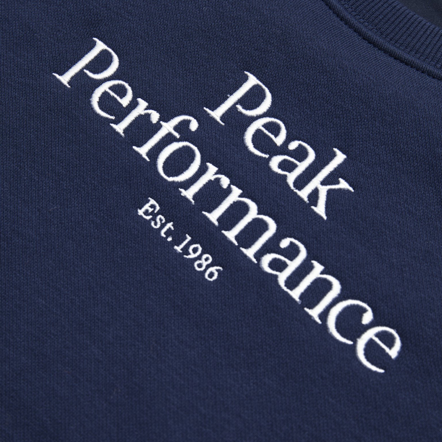 Peak Performance Original Crew JR tröja Blå