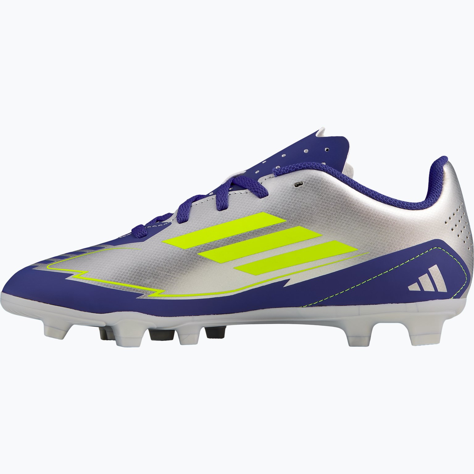 adidas F50 Club Messi FG/MG JR fotbollsskor Silver