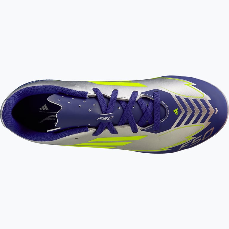 adidas F50 Club Messi FG/MG JR fotbollsskor Silver