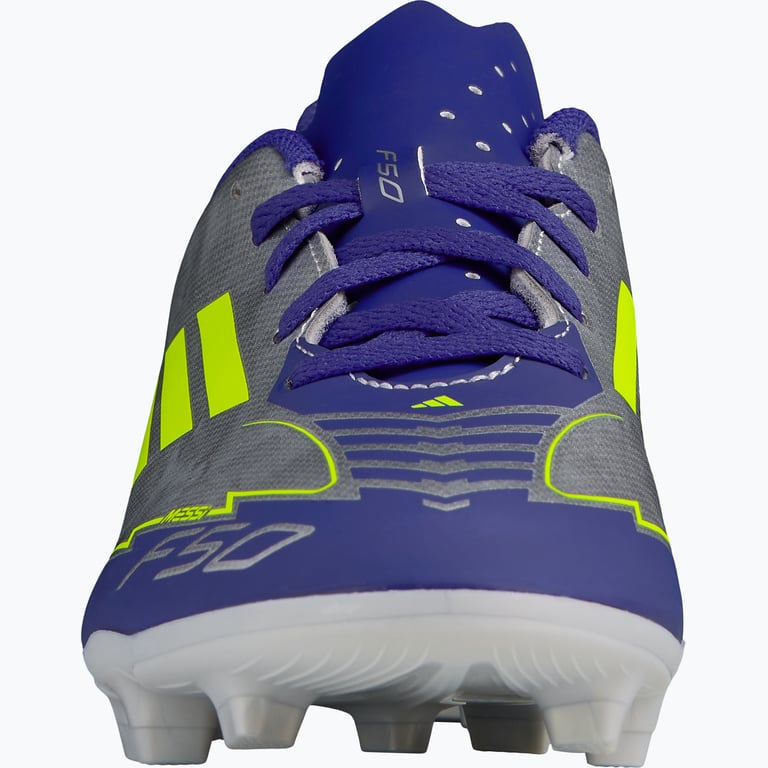 adidas F50 Club Messi FG/MG JR fotbollsskor Silver