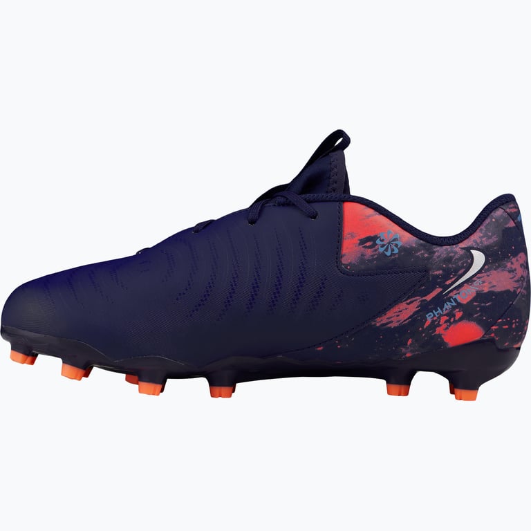 Nike Phantom GX 2 Academy Haaland FG/MG JR fotbollsskor  Blå