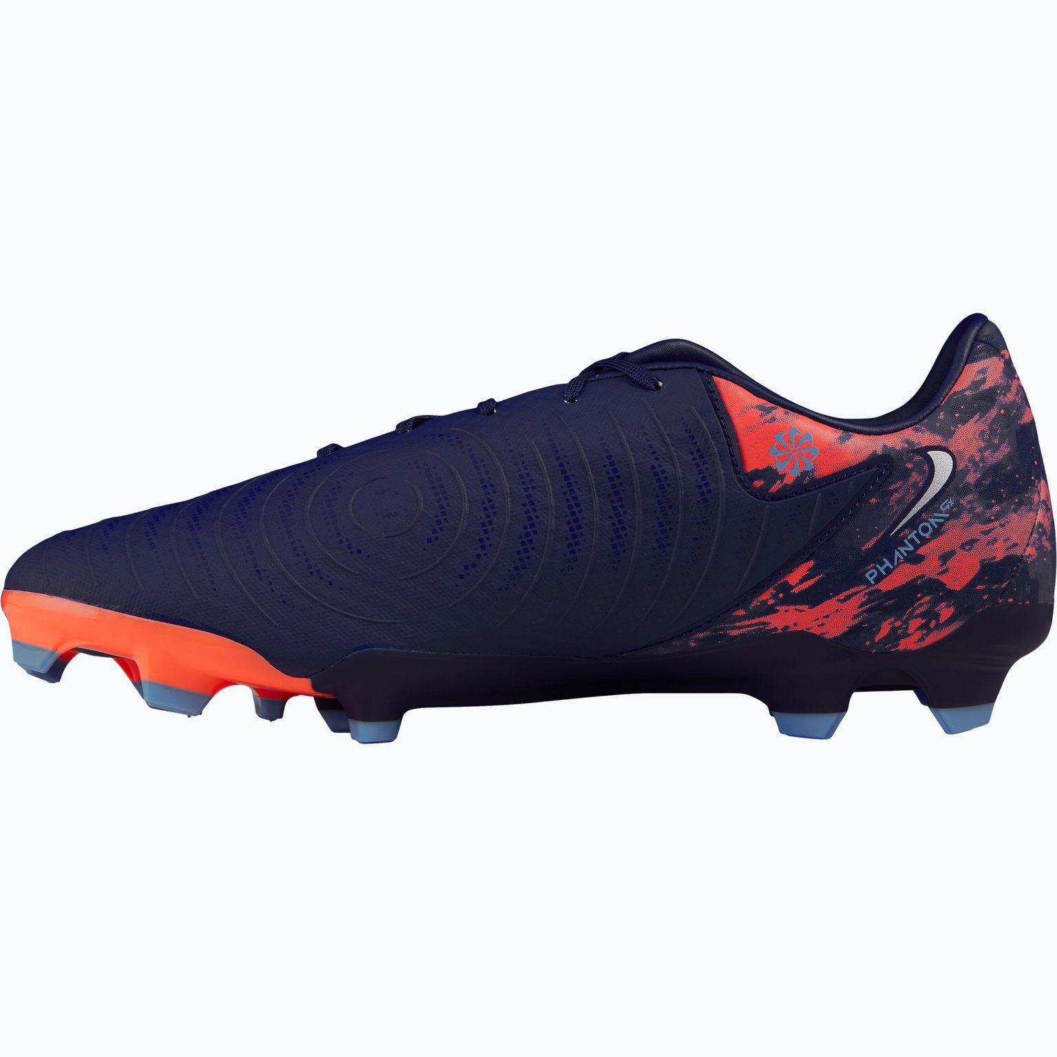 Nike Phantom GX 2 Academy Haaland FG/MG fotbollsskor  Blå