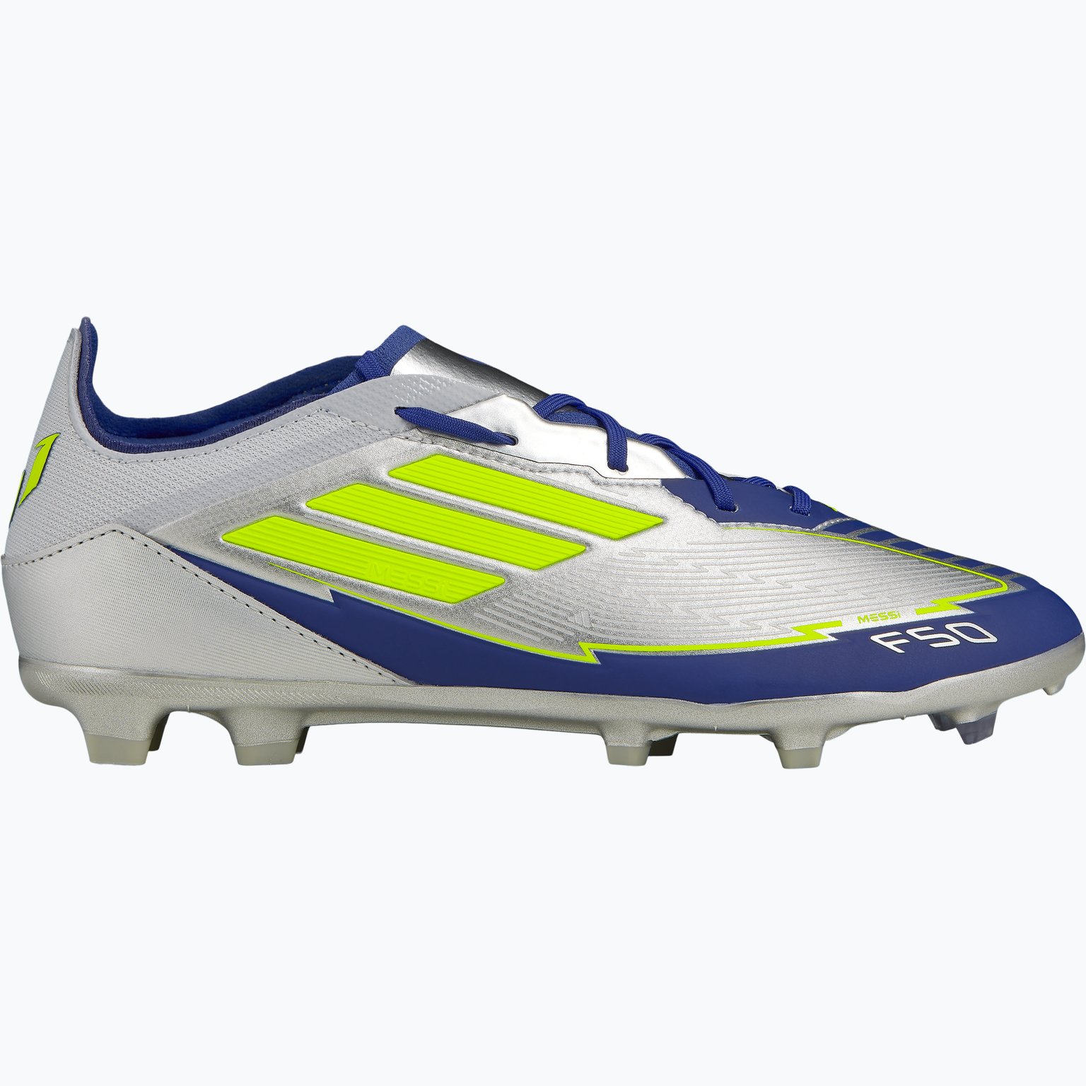 adidas F50 Pro Messi FG JR fotbollsskor Silver