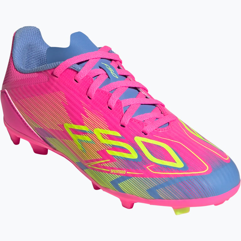 adidas F50 League FG/MG JR fotbollsskor Rosa