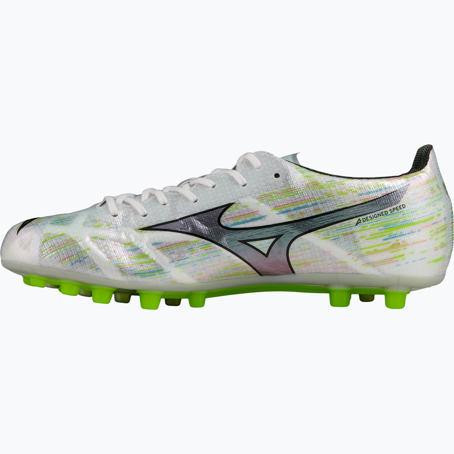 MIZUNO Alpha Elite 2 AG fotbollsskor Silver