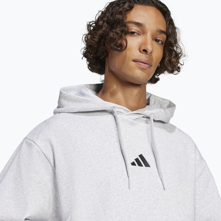 adidas Essentials Small Logo Feel cozy M huvtröja Grå