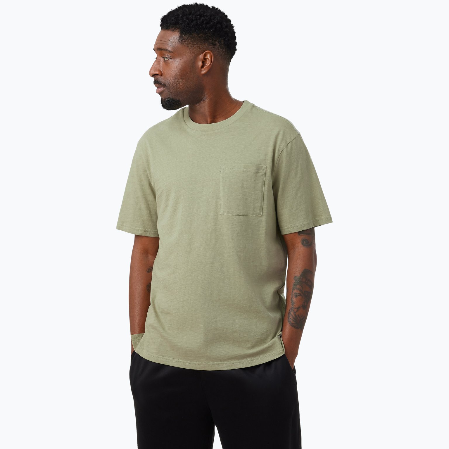 Firefly Core Slub M t-shirt Grön