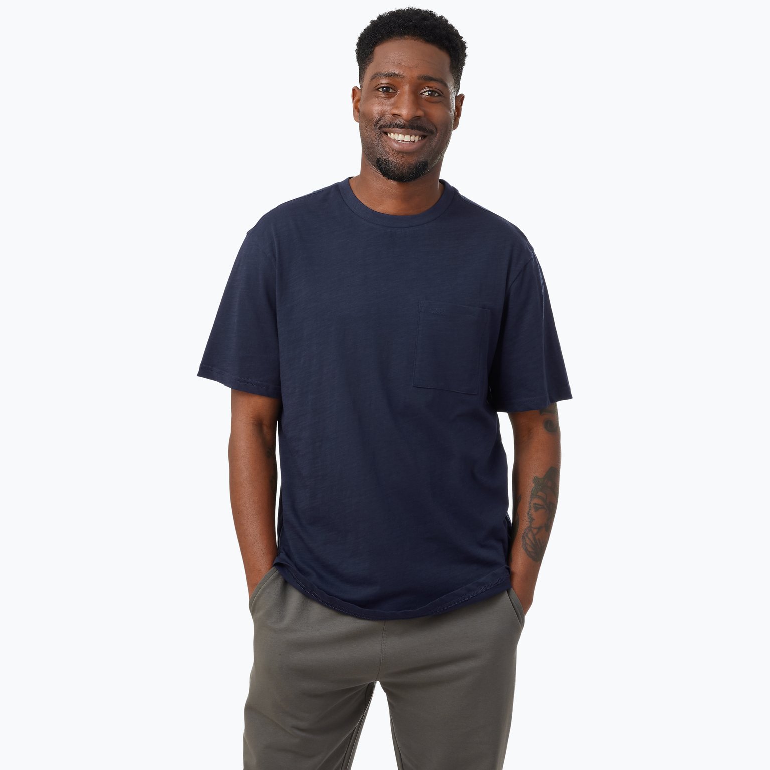 Firefly Core Slub M t-shirt Blå