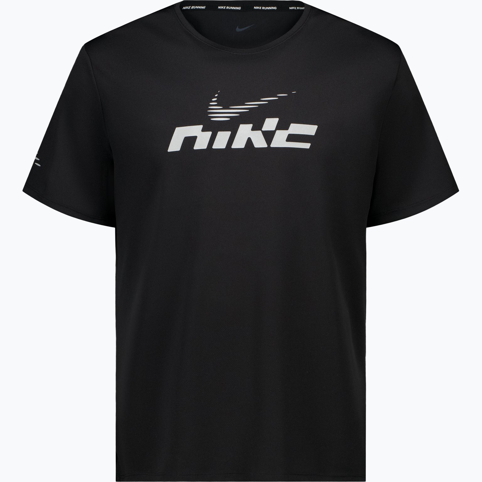 Nike Dri-Fit Miler Flash M träningst-shirt Svart