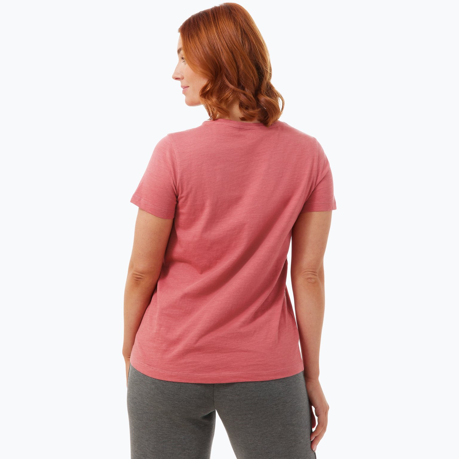 Firefly Sanna Slub W t-shirt Rosa