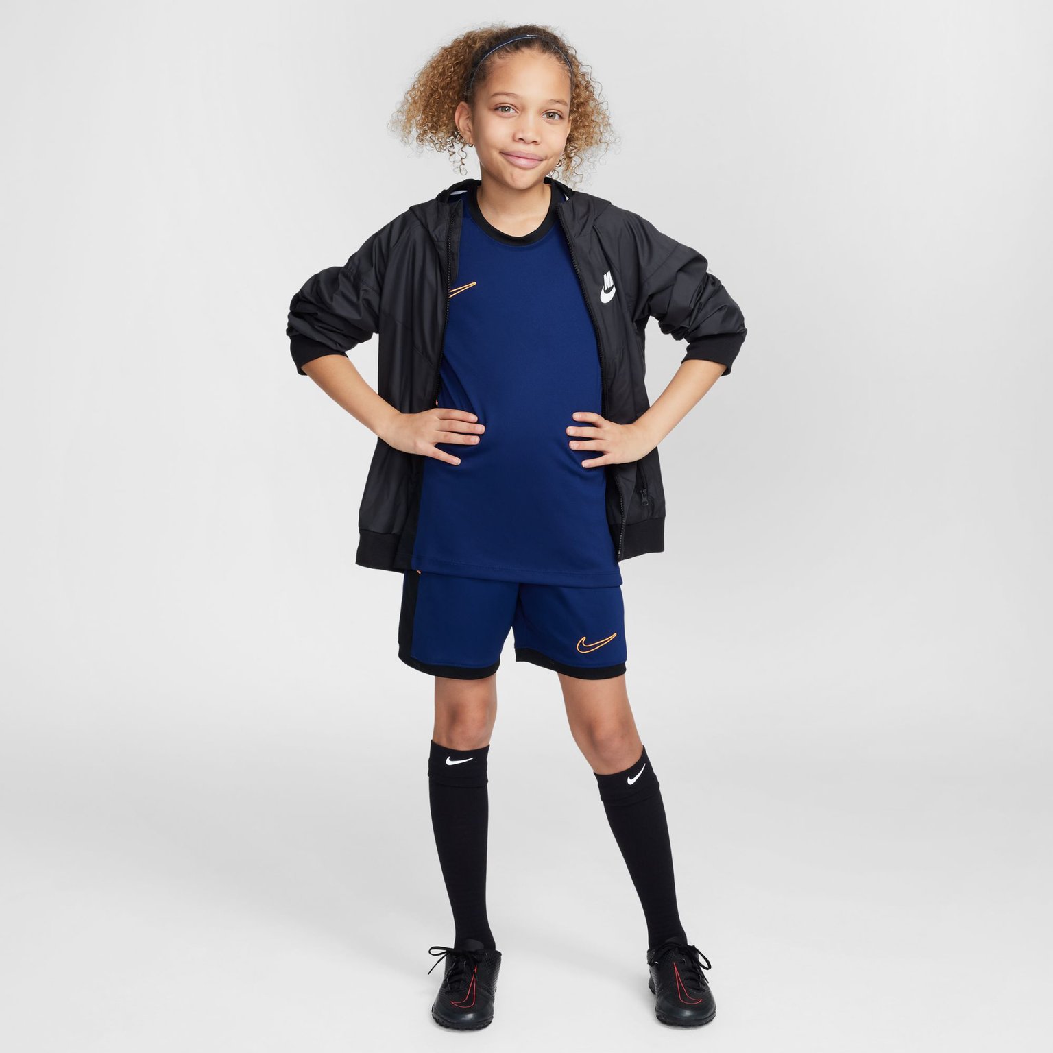 Nike Academy25 Dri-FIT JR träningsshorts Blå