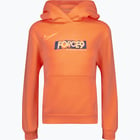 färgalternativ för Orange Nike Club Fleece Erling Haaland JR huvtröja