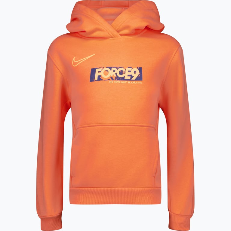 Nike Club Fleece Erling Haaland JR huvtröja Orange