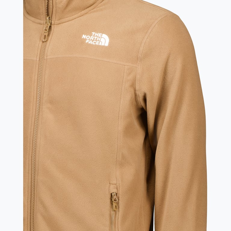 The North Face 100 Glacier M fleecejacka Brun